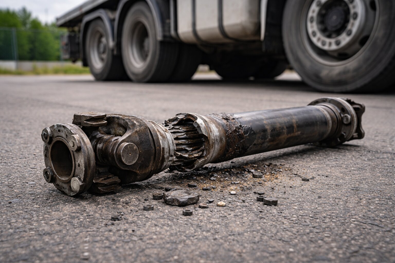 Что происходит с карданным валом при перегрузке автомобиля