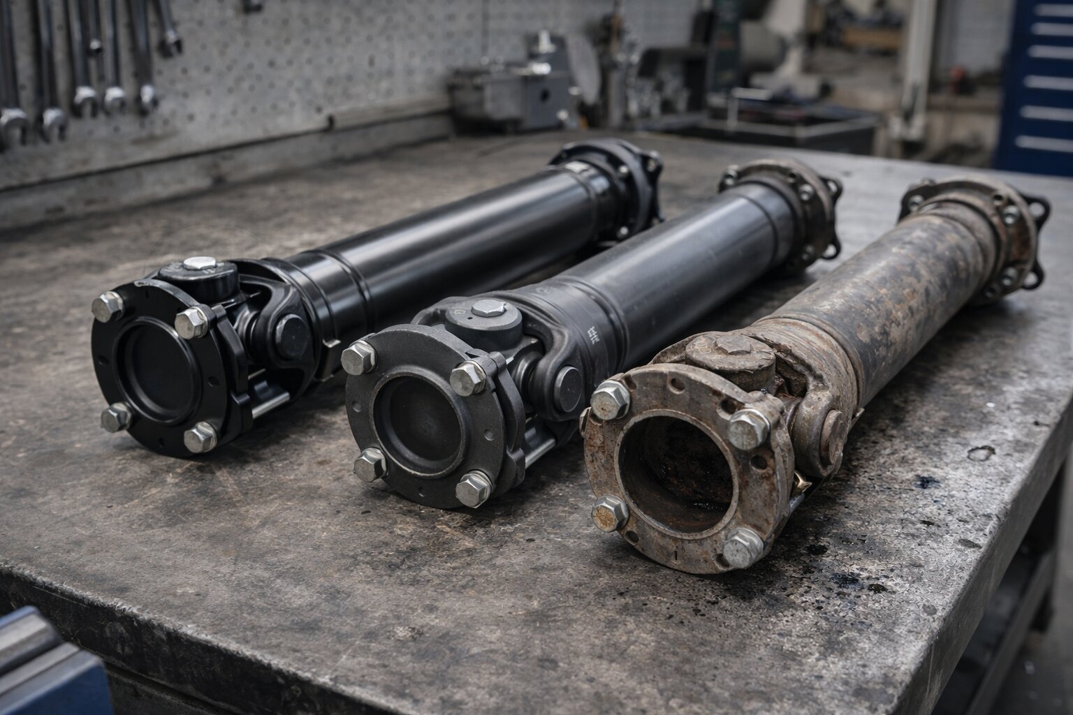 Разница между оригинальными, аналоговыми и восстановленными карданными валами